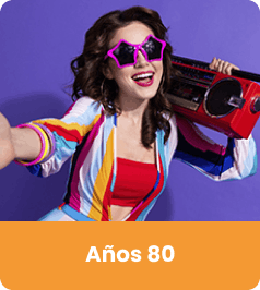 disfraces de los años 80